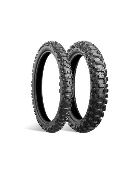 BRIDGESTONE 100/90 -19 57M X40  TT DURO/HARD NHS