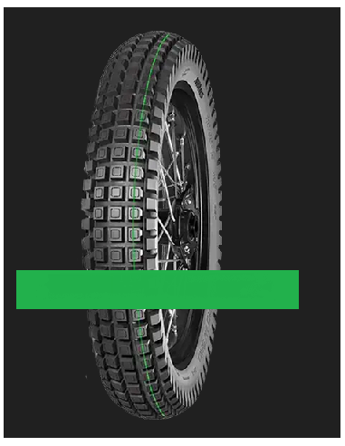 MITAS 120/100 -18 68P ENDURO HYBRID SUPER LIGHT  TL M+S (Raya verde)