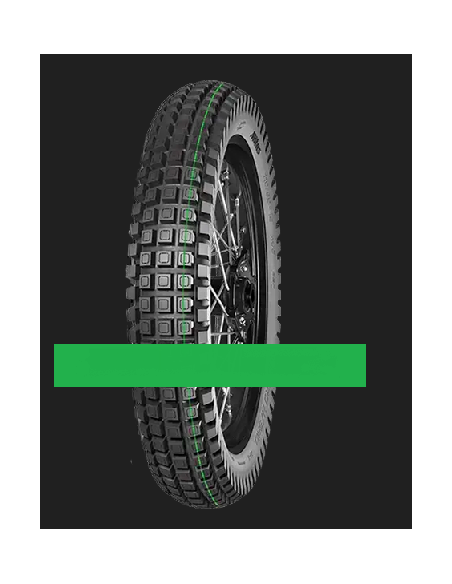 MITAS 120/100 -18 68P ENDURO HYBRID SUPER LIGHT  TL M+S (Raya verde)