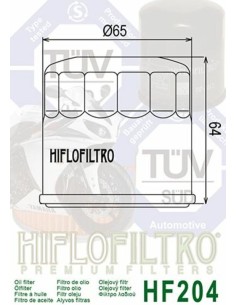 HIFLOFILTRO HF204 Filtro Olio Moto Honda Yamaha Kawasaki Triumph CBR MT-07 MT-09 2