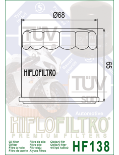 HIFLOFILTRO HF138 Filtro Olio Moto Suzuki Aprilia Cagiva Kawasaki 2