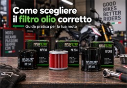 Come scegliere il filtro olio corretto per la propria moto