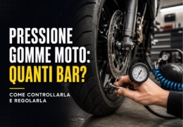 Pressione gomme moto: quanti bar? Come controllarla e regolarla