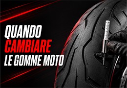 Quando cambiare gli pneumatici della moto
